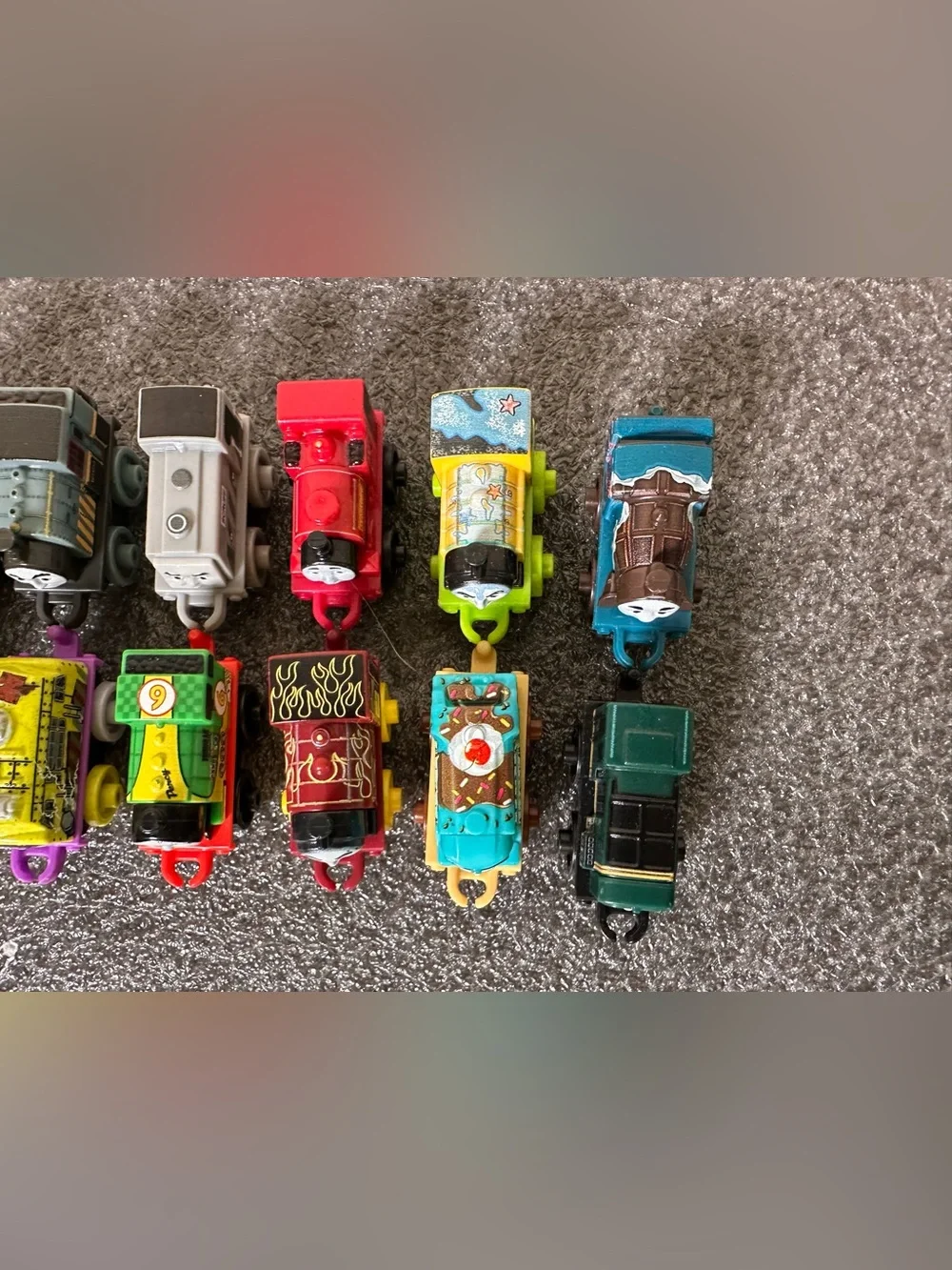 Thomas The Train & Friends Micro Trains Minis Lot  of 16 Retro Miniatures